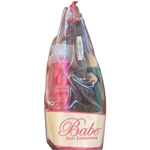 Babe Hair Extensions After Care Kit - Brush and Dry Shampoo